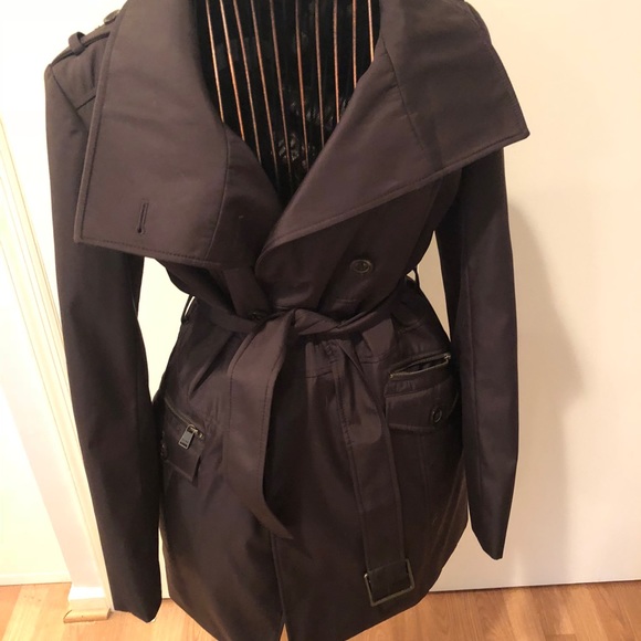 *NWOT* Marc New York Brown Trenchcoat - Picture 2 of 8